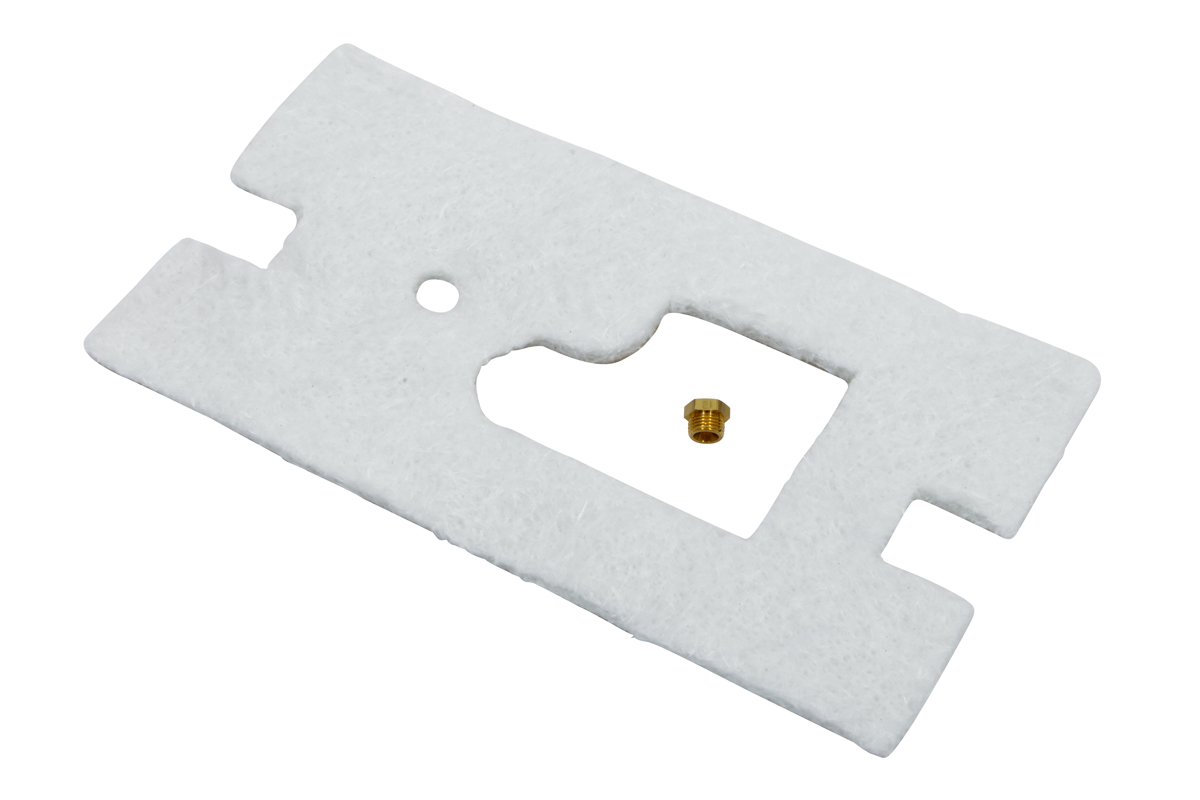 AO SMITH 100109237:K,ORIFICE,3/8"HEX,BRASS,NAT,#26,W/GASKET (replaces 9003443005)