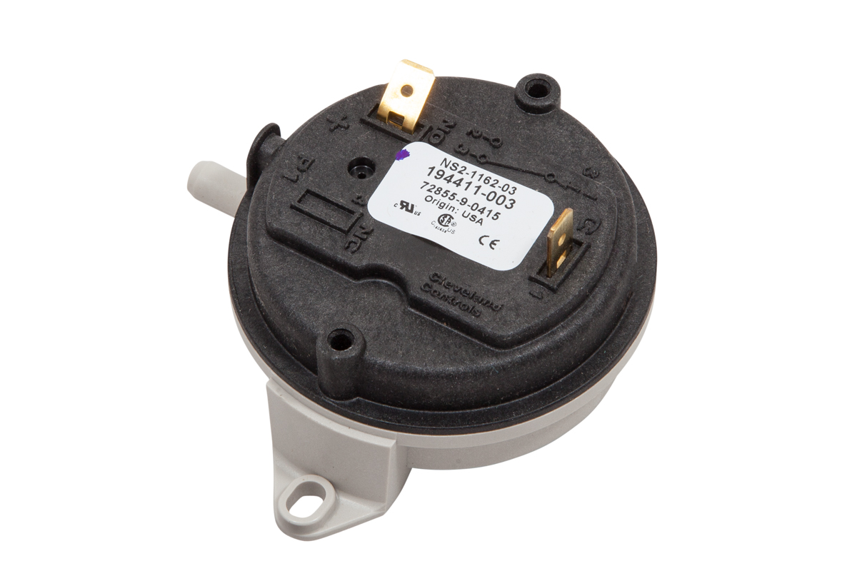 AO SMITH 100109951:K,SWITCH - BLOWER PRV,PRESSURE,BTN 200/366 (replaces 9004575215, 194411-003, 194411-3)