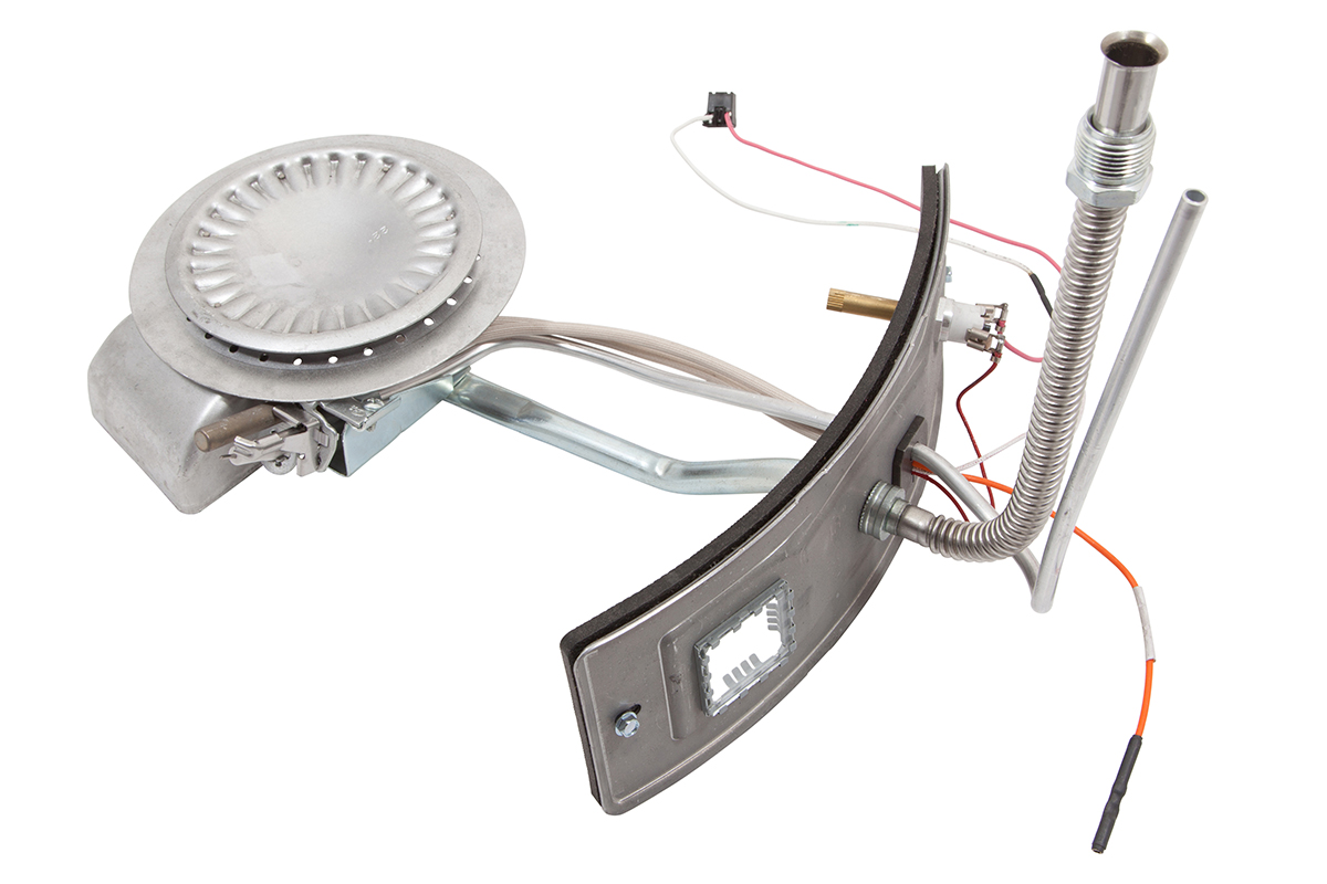 AO SMITH 100111336:K,FINAL BURNER ASSY,NAT,16inch,#37 ORIFICE (replaces 9006620005)