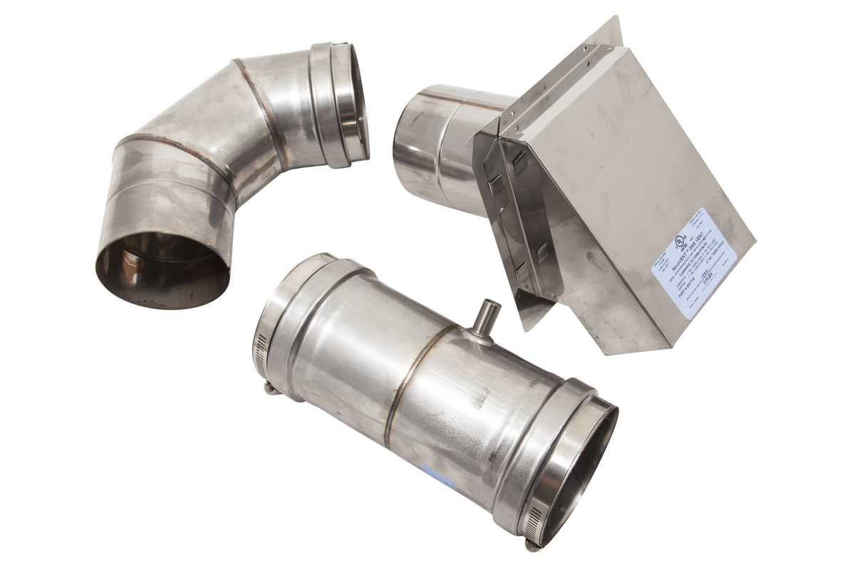 AO SMITH 100112768:K,5inch NON COMBUSTIBLE WALL TERMINATION (replaces 9008482005)