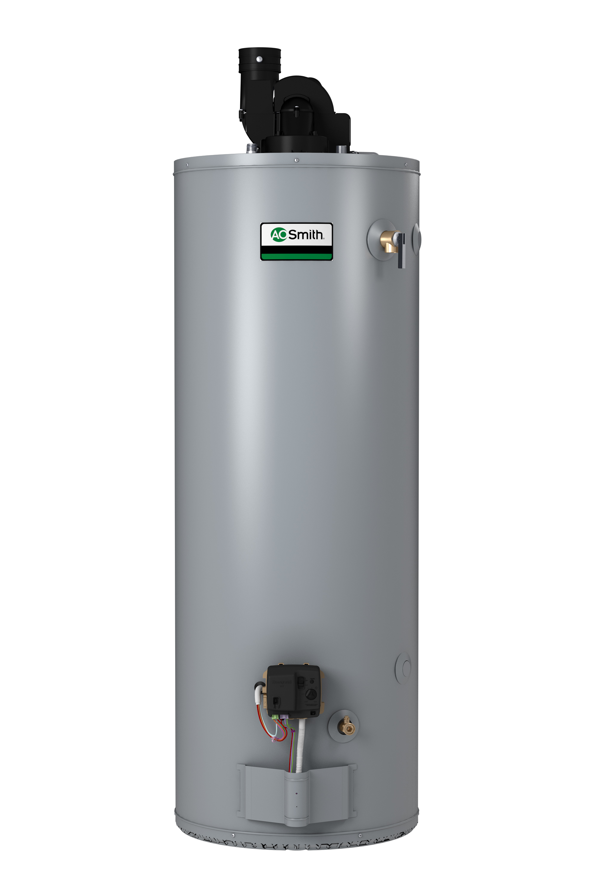 AO SMITH BPD-80: 75 GALLON, 76,000 BTU, 3inch OR 4inch VENT, CONSERVATIONIST POWER DIRECT VENT, SINGLE FLUE, NATURAL GAS COMMERICAL WATER HEATER, GOOD TO 10,100' ALTITUDE