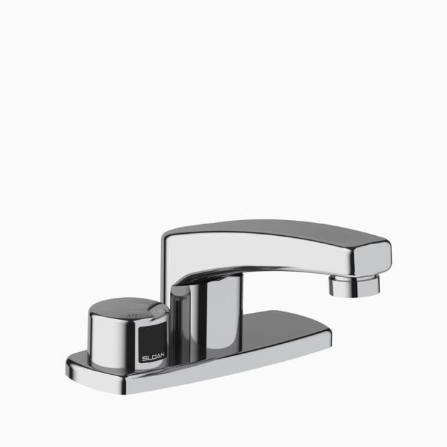 SLOAN 3315352BT: EBF665-4-BAT-CP-0.35-GPM-MLM-FCT, BATTERY POWERED OPTIMA SERIES FAUCET