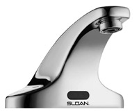 SLOAN 3362118: SF2350-BDM CP FCT PED  BATTERY SENSOR ACTIVATED OPTIMA SERIES FAUCET