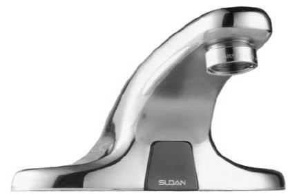 SLOAN 3365330BT: ETF600-PLG-CP-0.5-GPM-MLM-FCT, ELECTRONIC OPTIMA SERIES FAUCET